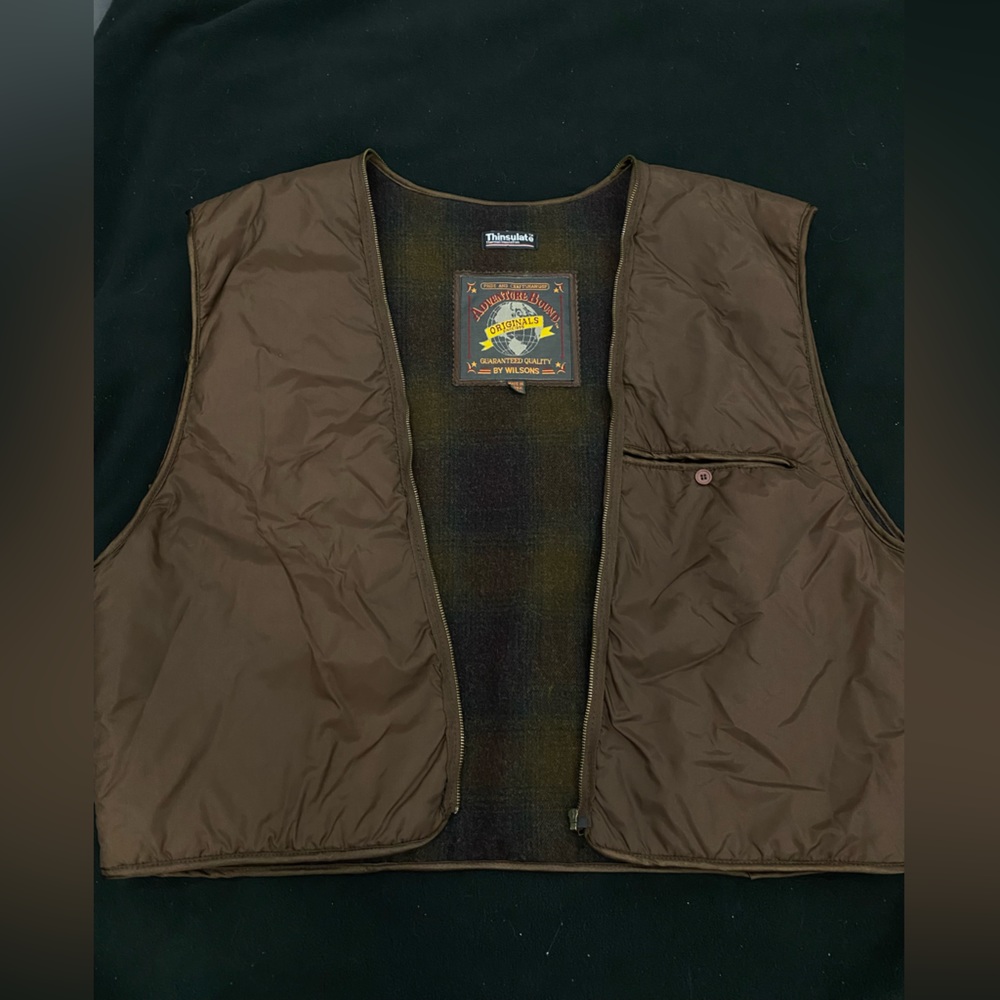 Brown Puffer Vest